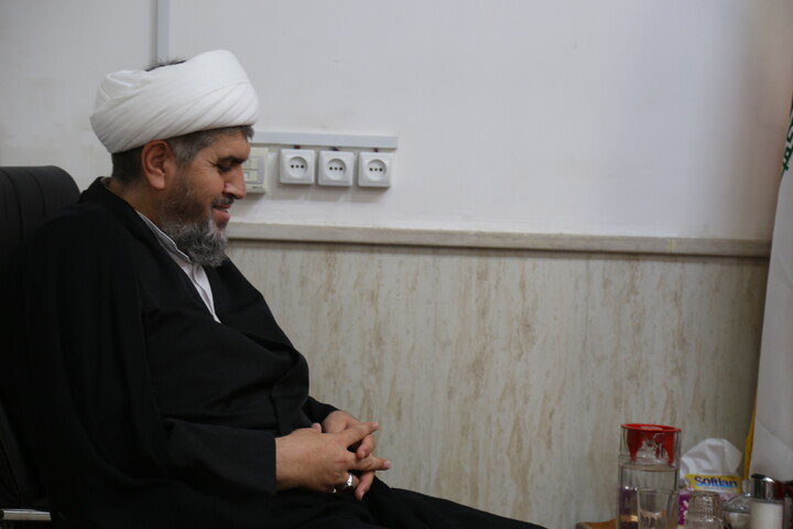 تصاویر/دیدار مدیر حوزه ایذه با مدیر حوزه علمیه خوزستان