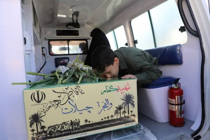 میزبانی استان ایلام از پیکر ۴ شهید گمنام