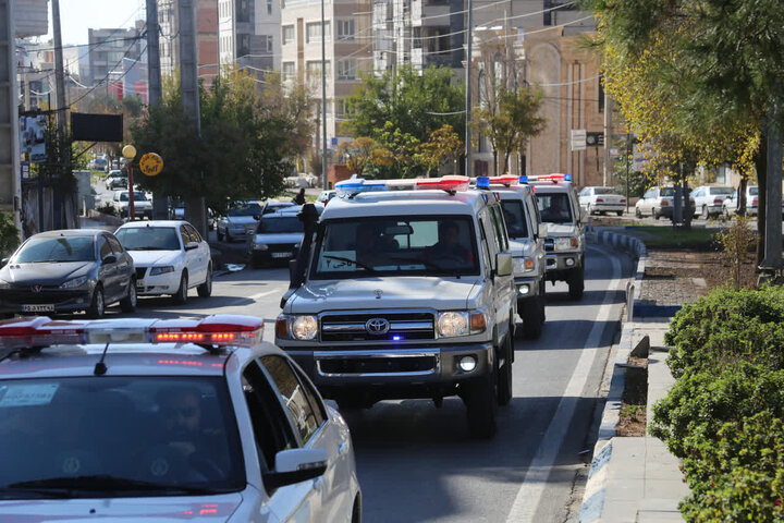 میزبانی استان ایلام از پیکر ۴ شهید گمنام