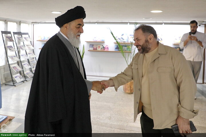 متولي مسجد جمكران المقدس يزور "وكالة أنباء الحوزة"