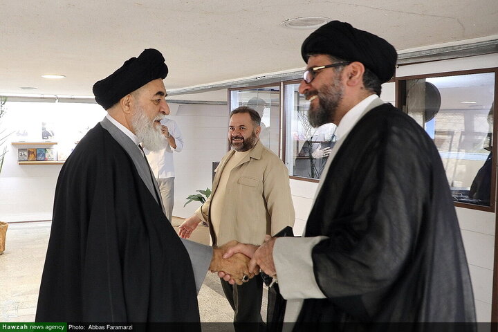 متولي مسجد جمكران المقدس يزور "وكالة أنباء الحوزة"