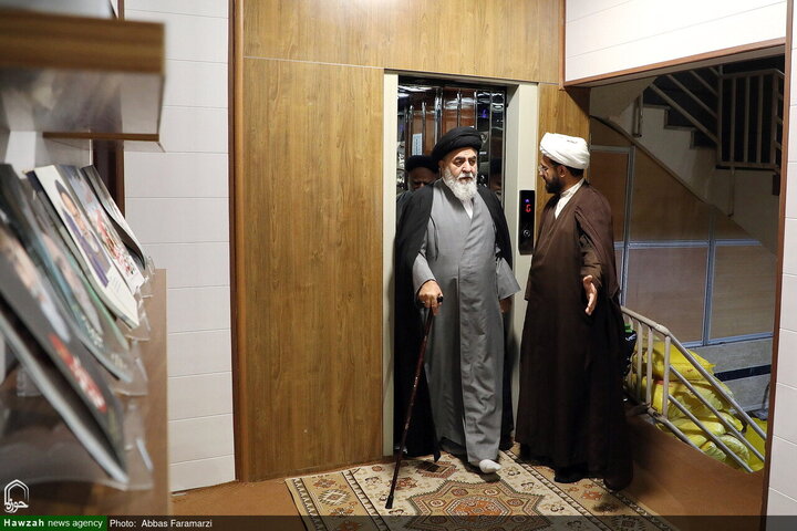 متولي مسجد جمكران المقدس يزور "وكالة أنباء الحوزة"