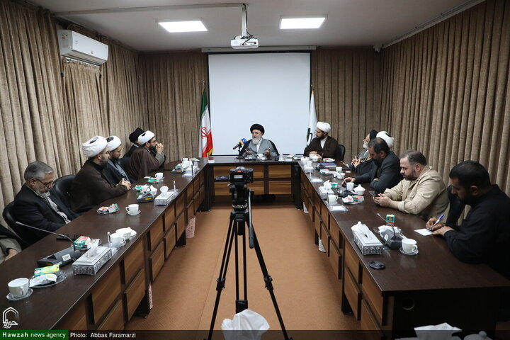 متولي مسجد جمكران المقدس يزور "وكالة أنباء الحوزة"