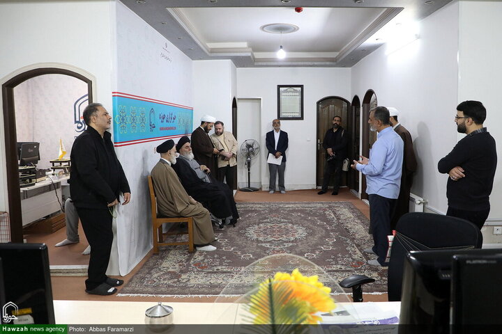 متولي مسجد جمكران المقدس يزور "وكالة أنباء الحوزة"