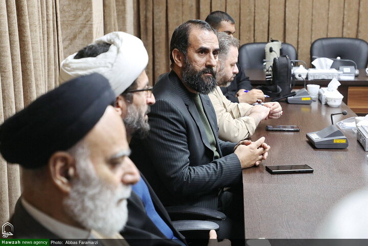 متولي مسجد جمكران المقدس يزور "وكالة أنباء الحوزة"