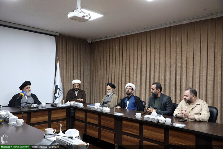 متولي مسجد جمكران المقدس يزور "وكالة أنباء الحوزة"