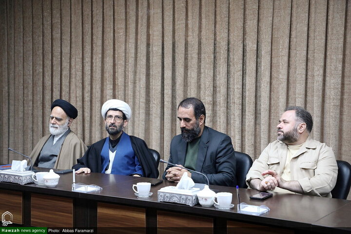 متولي مسجد جمكران المقدس يزور "وكالة أنباء الحوزة"