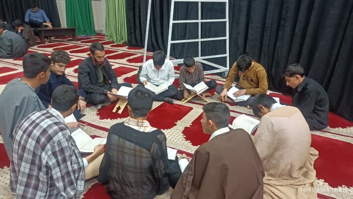 تصاویر/برنامه ریزی و اجرای برنامه های تهذیبی در مدرسه علمیه نورآباد