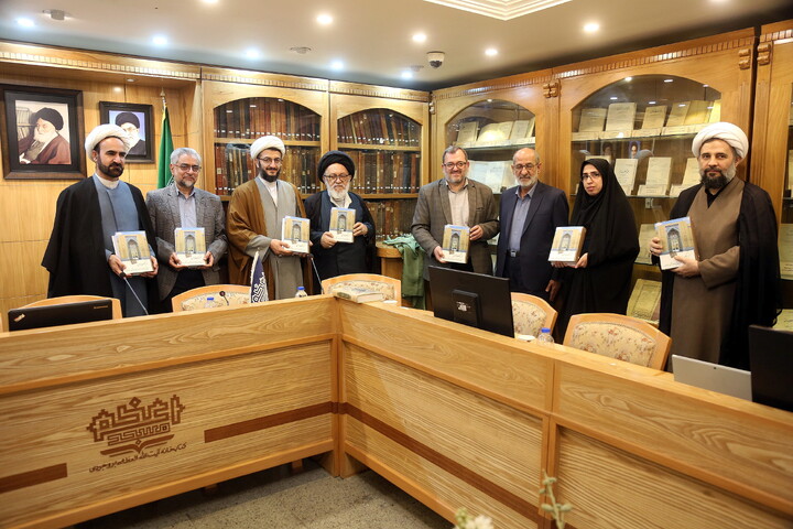 تصاویر/ رونمایی از کتاب تاریخ شفاهی کتابخانه آیت‌الله بروجردی با حضور معاونت پژوهش حوزه