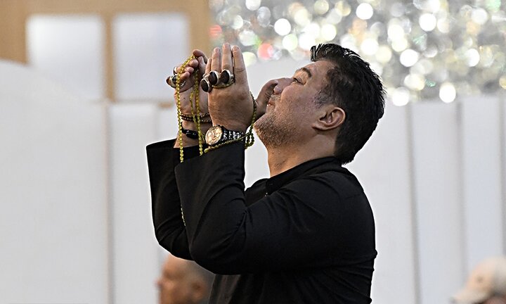 تصاویر/ مراسم تفسیر قرآن، بیان احکام و دعای کمیل در آستان عبدالعظیم حسنی(ع)