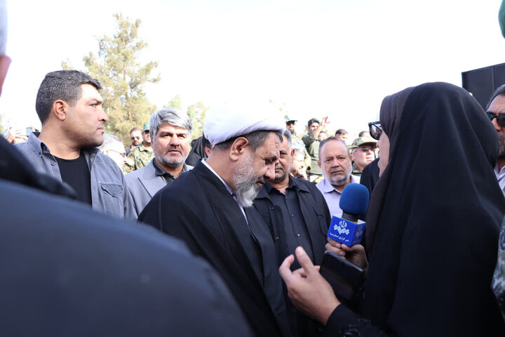 تصاویر/ مراسم استقبال از ۹ شهید گمنام در شهر کرمان