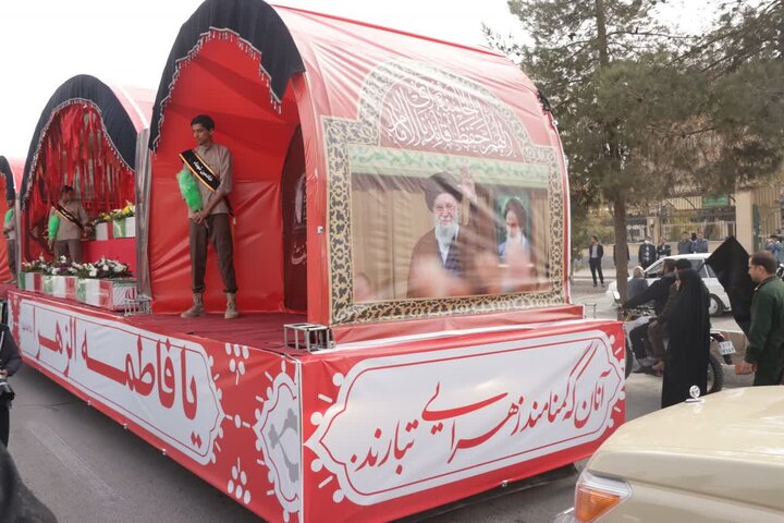 تصاویر/ مراسم استقبال از ۹ شهید گمنام در شهر کرمان