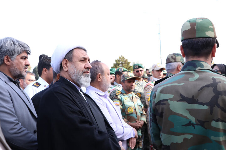 تصاویر/ مراسم استقبال از ۹ شهید گمنام در شهر کرمان