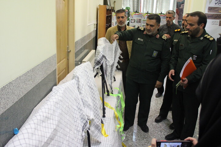 تصاویر/ نشست خبری فرمانده سپاه ثارالله کرمان به مناسبت هفته بسیج