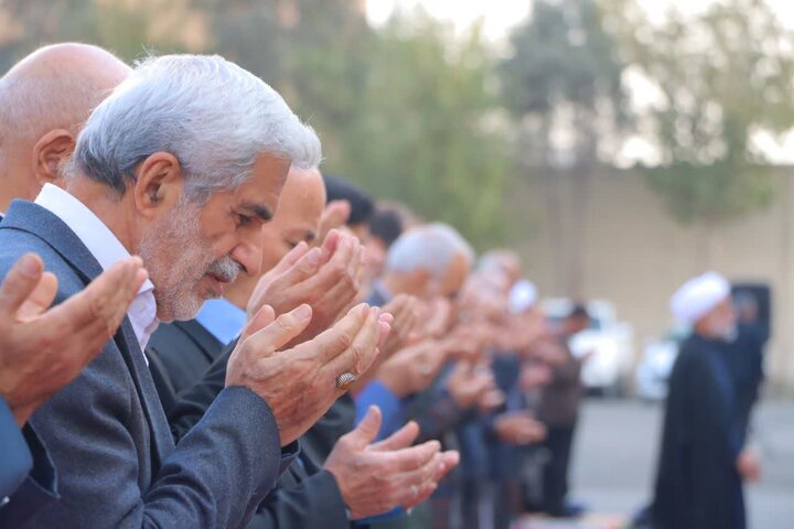 تصاویر/ اقامه نماز باران در اسلامشهر