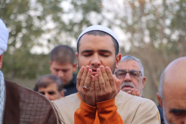 تصاویر/ اقامه نماز باران در اسلامشهر