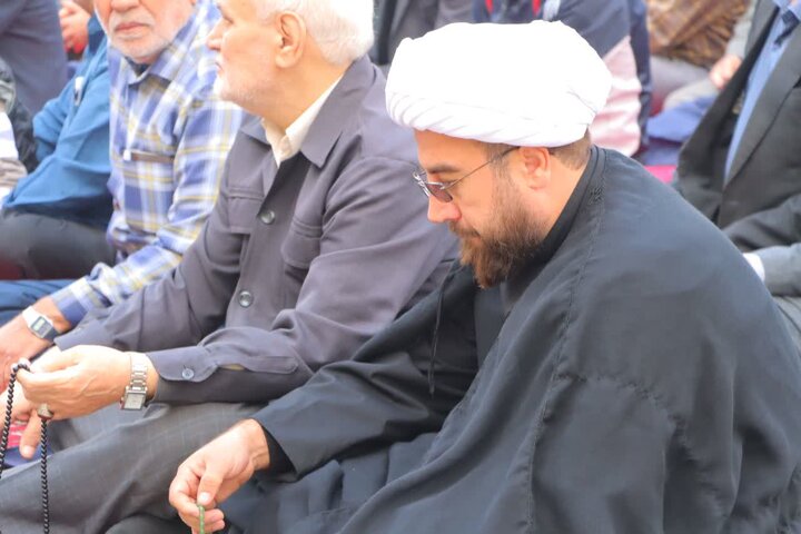 تصاویر/ اقامه نماز باران در اسلامشهر