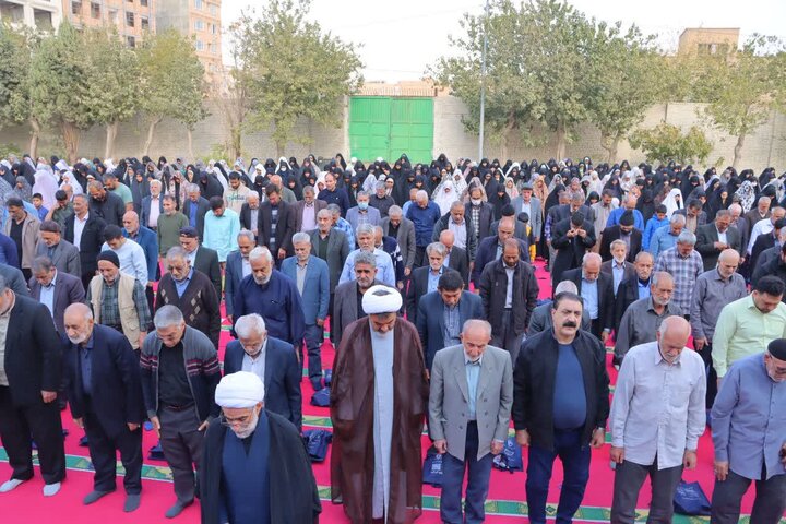 تصاویر/ اقامه نماز باران در اسلامشهر