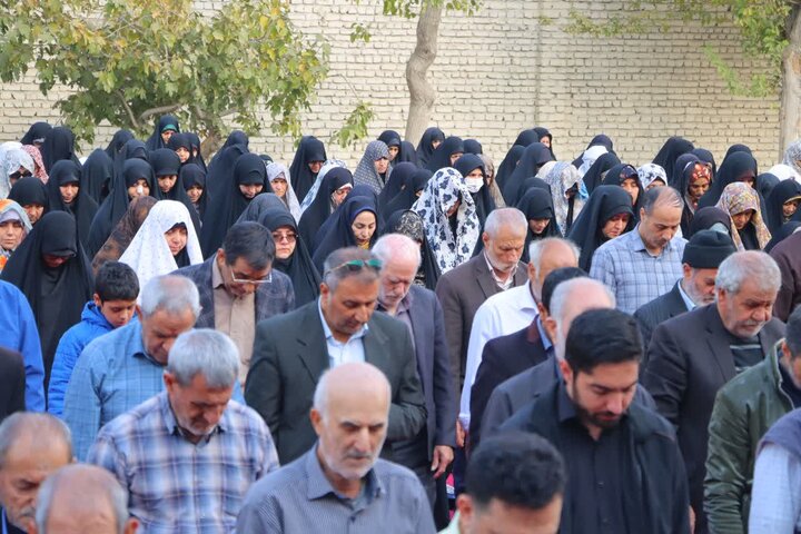 تصاویر/ اقامه نماز باران در اسلامشهر