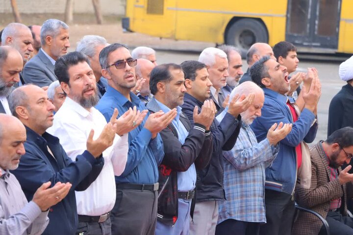 تصاویر/ اقامه نماز باران در اسلامشهر