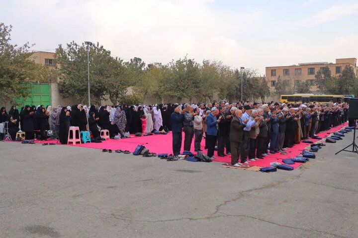 تصاویر/ اقامه نماز باران در اسلامشهر