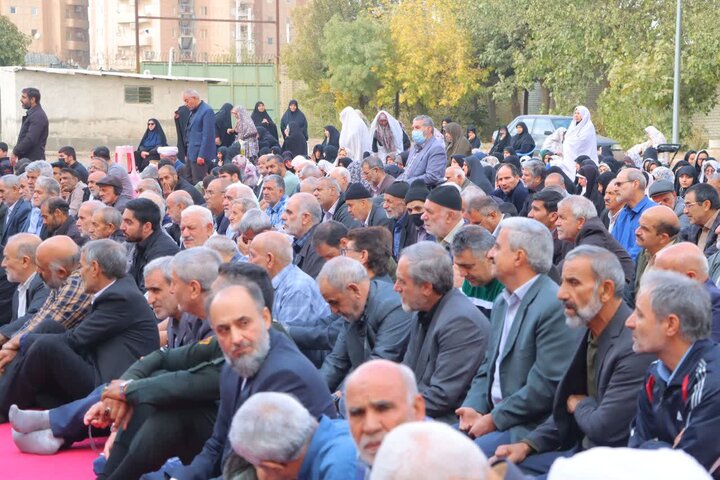 تصاویر/ اقامه نماز باران در اسلامشهر