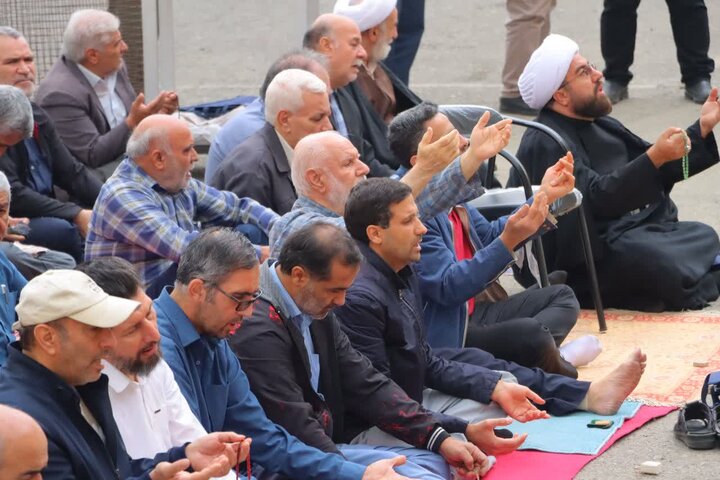 تصاویر/ اقامه نماز باران در اسلامشهر