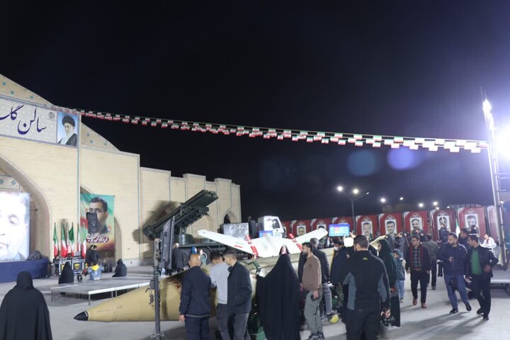 تصاویر| نمایشگاه دستاودرهای هواو فضا سپاه درویژه برنامه «آن آبان»