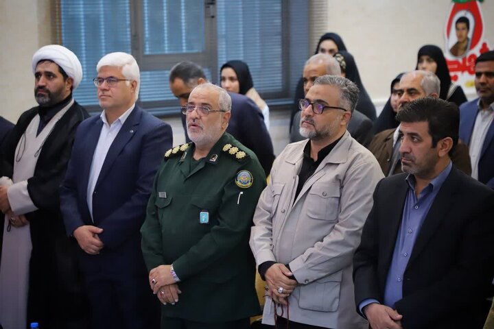 تصاویر/مراسم استقبال از پیکر مطهر «شهید گمنام» در دانشگاه فرهنگیان اراک