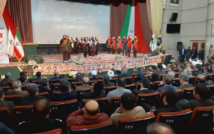 تصاویر/ برگزاری اجلاسیه شهدای امنیت در بوکان