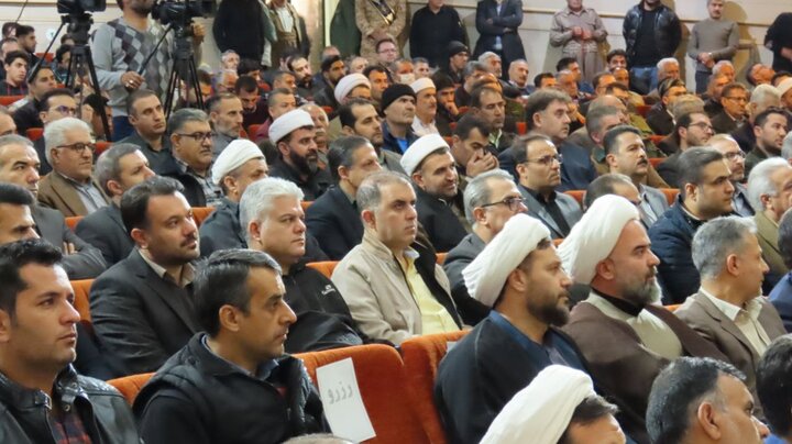 تصاویر/ برگزاری اجلاسیه شهدای امنیت در بوکان