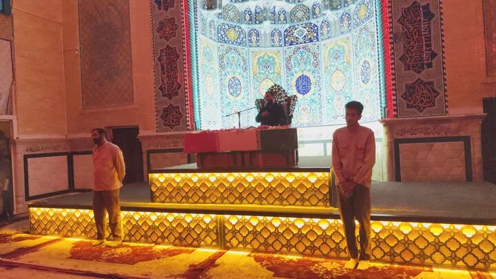 تصاویر/ پیکر پاک شهید گمنام دوران دفاع مقدس میهمان شهر بم