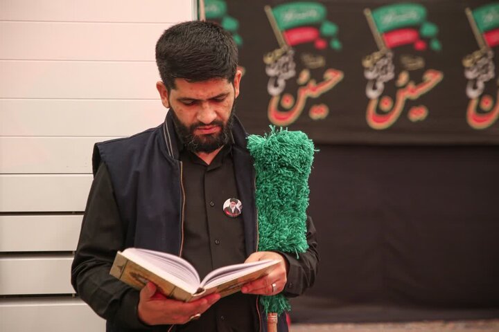 تصاویر/  مراسم هفتگی هیئت ضدصهیونیستی انصار ولایت دارالعباده یزد