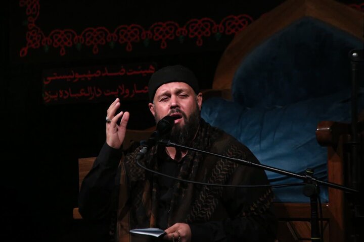 تصاویر/  مراسم هفتگی هیئت ضدصهیونیستی انصار ولایت دارالعباده یزد