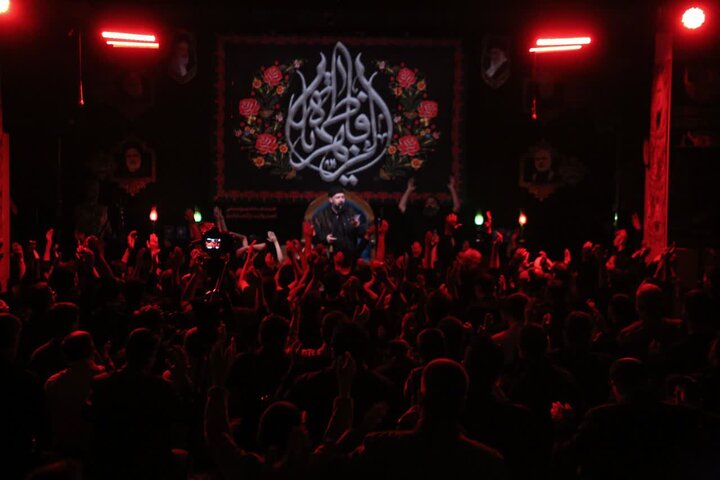 تصاویر/  مراسم هفتگی هیئت ضدصهیونیستی انصار ولایت دارالعباده یزد