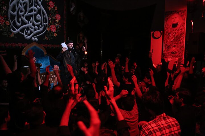 تصاویر/  مراسم هفتگی هیئت ضدصهیونیستی انصار ولایت دارالعباده یزد