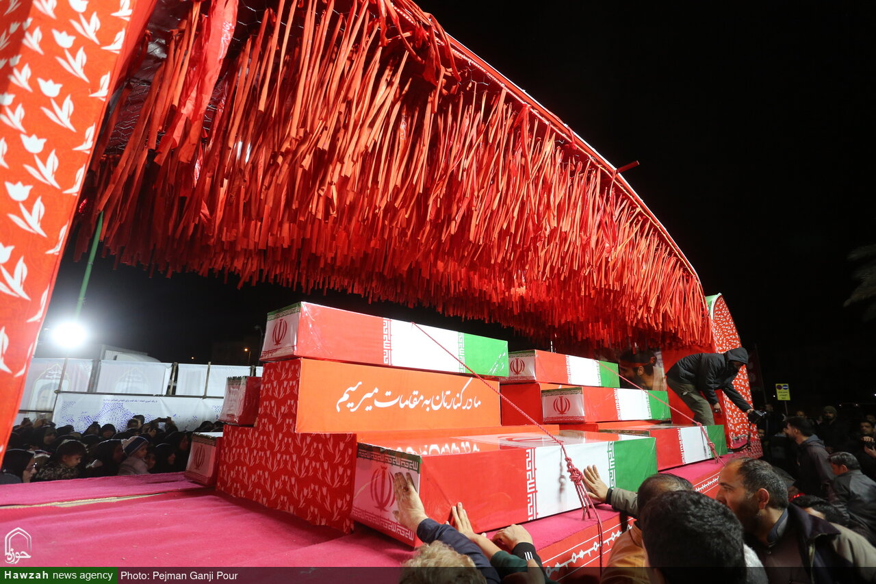 چهارباغ؛ مسیر بدرقه اهالی کاروان بهشت