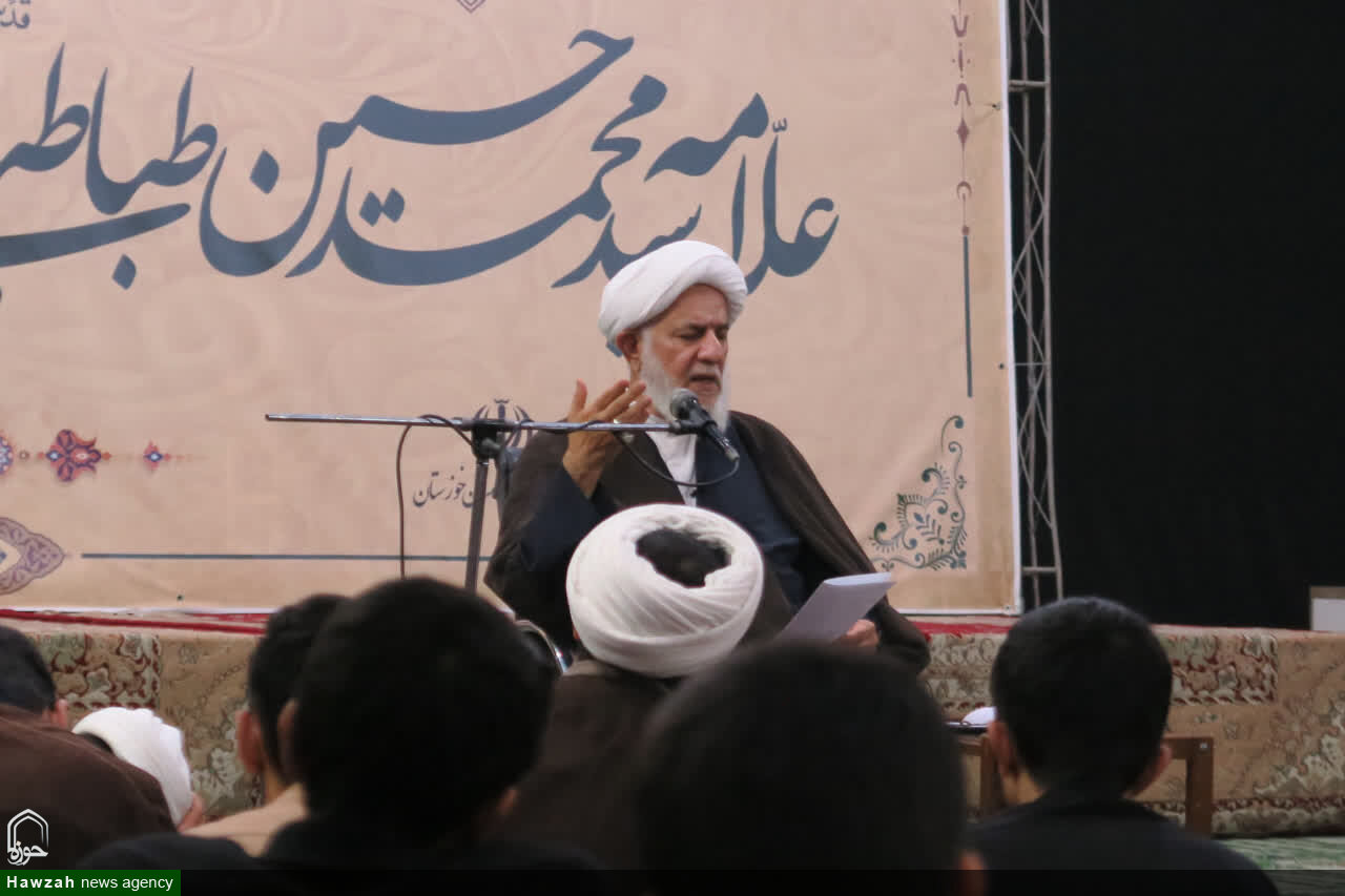 تصاویر/ جلسه درس اخلاق در مدرسه علمیه امام خمینی (ره) اهواز