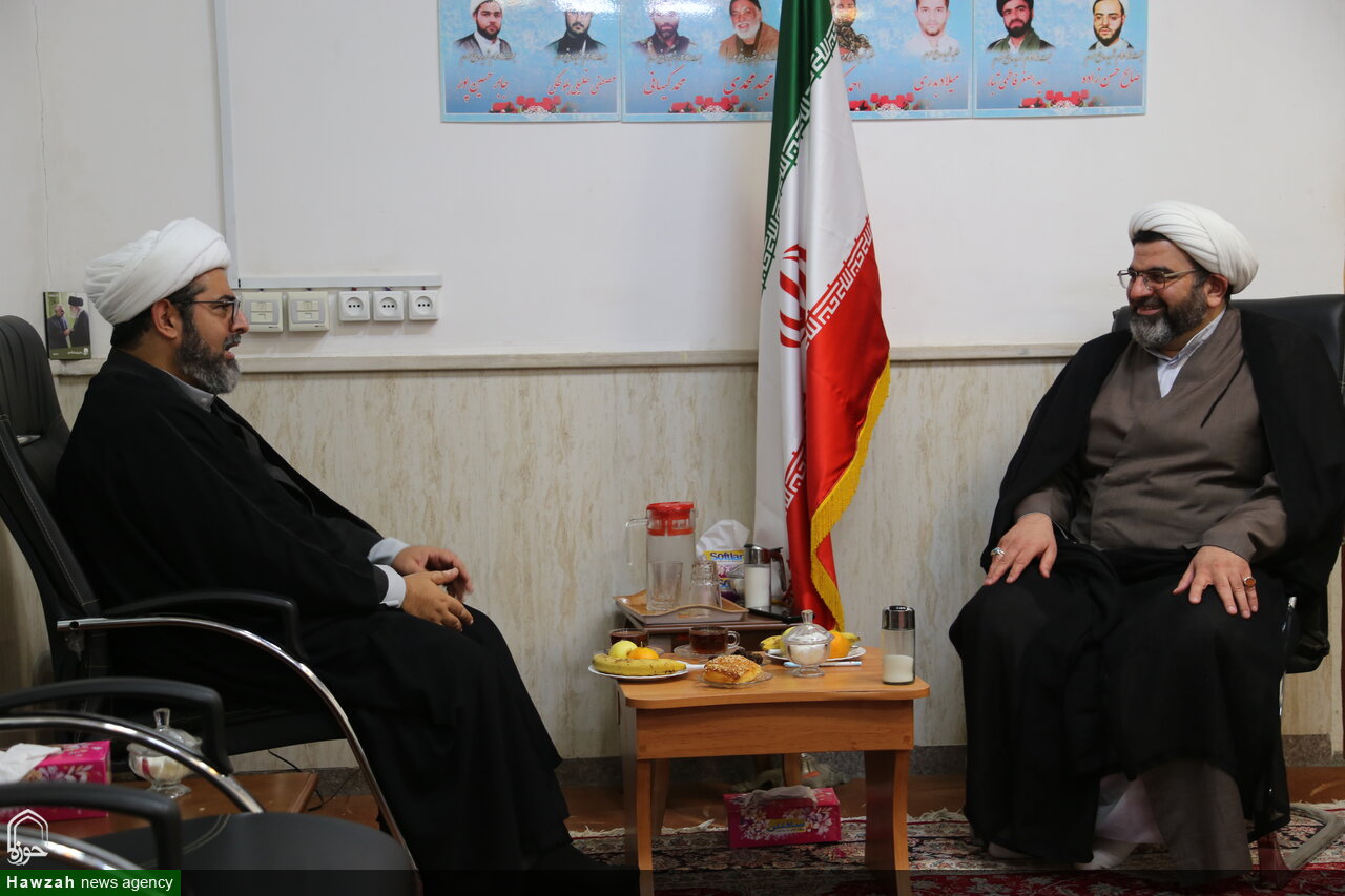 تصاویر/ دیدار مدیر کل تبلیغات اسلامی خوزستان با مدیر حوزه علمیه استان