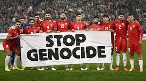 Football fans in Bilbao march in support as Palestine plays first European match