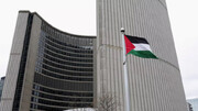 للمرة الأولى...العلم الفلسطيني يرفرف على مبنى بلدية تورونتو الكندية