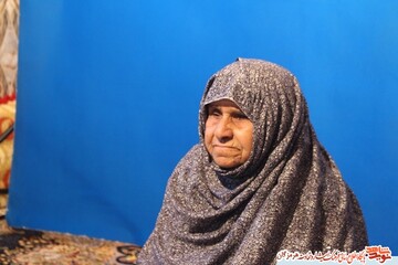 مادر شهید حسین پورمحمود درگذشت