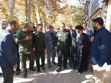تصاویر/ بازدید مشاور فرمانده کل سپاه به همراه امام جمعه نطنز از پروژهای عمرانی و تجدید میثاق با آرمان شهدا
