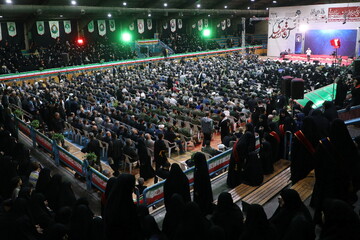 تصاویر/ سی و یکمین یادواره سرلشکر شهید مهدی زین الدین و ۶۱۲۸ شهید والامقام استان قم