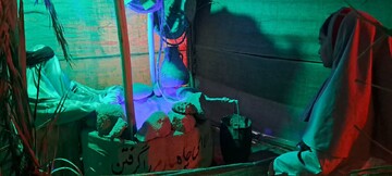 برپایی نمایشگاه یاس کبود۲ در مدرسه علمیه فاطمه (س) کنگان+ تصاویر