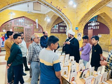 تصاویر/ بازدید مدیر حوزه رضویه هویزه از کتابخانه های شهرستان