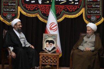 دیدار نماینده ولی‌فقیه در فارس با امام جمعه همدان+عکس