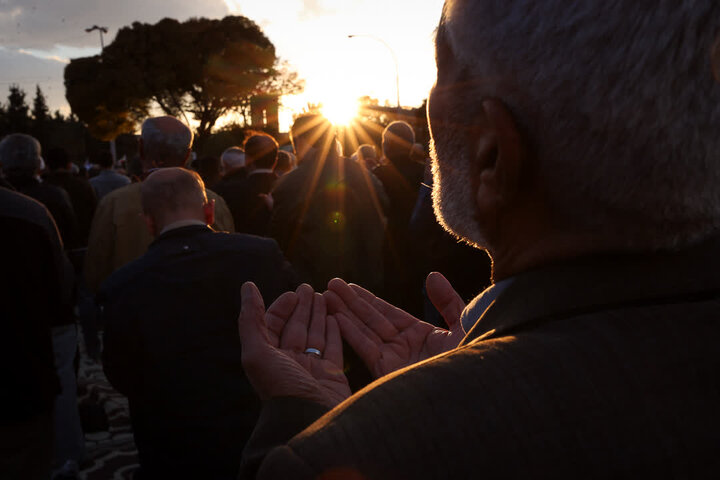 تصاویر /اقامه نماز باران توسط نماینده ولی فقیه در استان قزوین