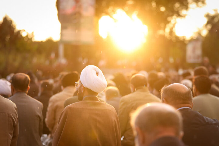 تصاویر /اقامه نماز باران توسط نماینده ولی فقیه در استان قزوین