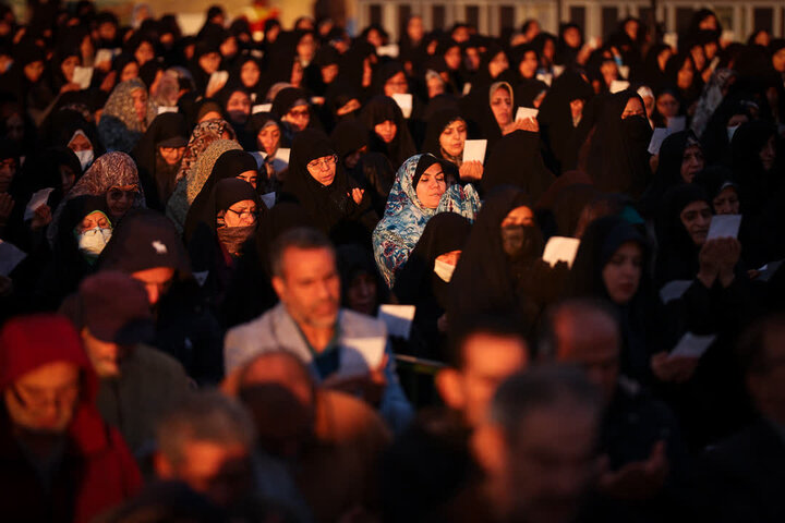 تصاویر /اقامه نماز باران توسط نماینده ولی فقیه در استان قزوین